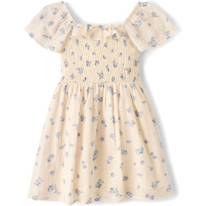 The Children’s Place Girls’ Smocked Dress(Frappe Floral)