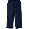 The Children’s Place Boys’ Roll Cuff Pull on Chino Pants(Tidal)