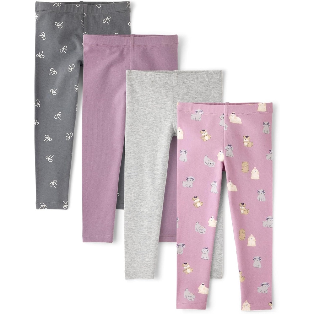 image:imageThe Childrens Place Baby Girls and Toddler Print Leggings4PackPansy Garden