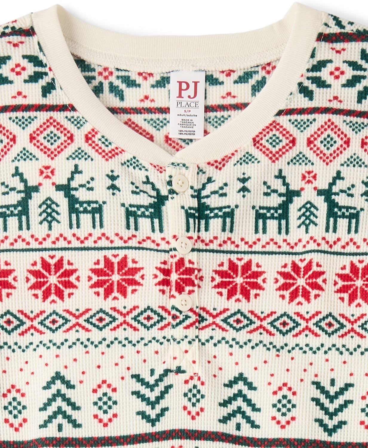image:imageThe Childrens Place Baby Family Matching Holiday Pajama Sets ThermalMerryisle