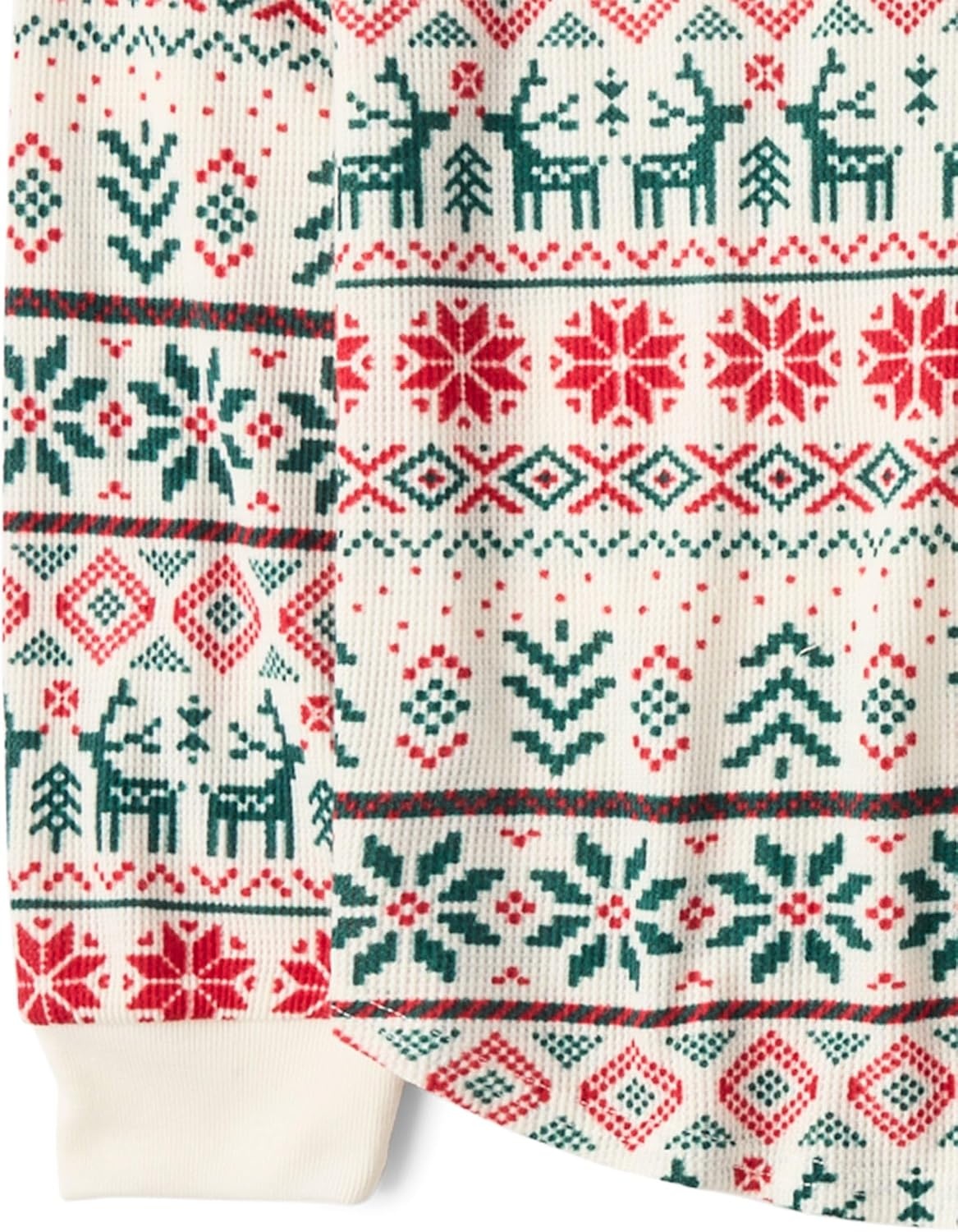 image:imageThe Childrens Place Baby Family Matching Holiday Pajama Sets ThermalMerryisle
