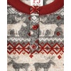 The Children’s Place Baby Family Matching, Holiday Pajama Sets, Thermal(Moose Fairisle)