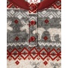 The Children’s Place Baby Family Matching, Holiday Pajama Sets, Thermal(Moose Fairisle)