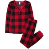 The Children’s Place Baby Family Matching, Holiday Pajama Sets, Thermal(Red Buff)