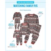 The Children’s Place Baby Family Matching, Holiday Pajama Sets, Thermal(Reindeer Fairisle)