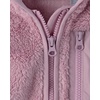 The Children’s Place Baby Girls’ And Toddler Long Sleeve Sherpa Zip-up Hoodie(Antique Rose)