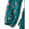 The Children’s Place Girls’ and Toddler Long Sleeve Chiffon Dresses(Jaded Teal Floral)