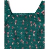 The Children’s Place Girls’ and Toddler Long Sleeve Chiffon Dresses(Jaded Teal Floral)