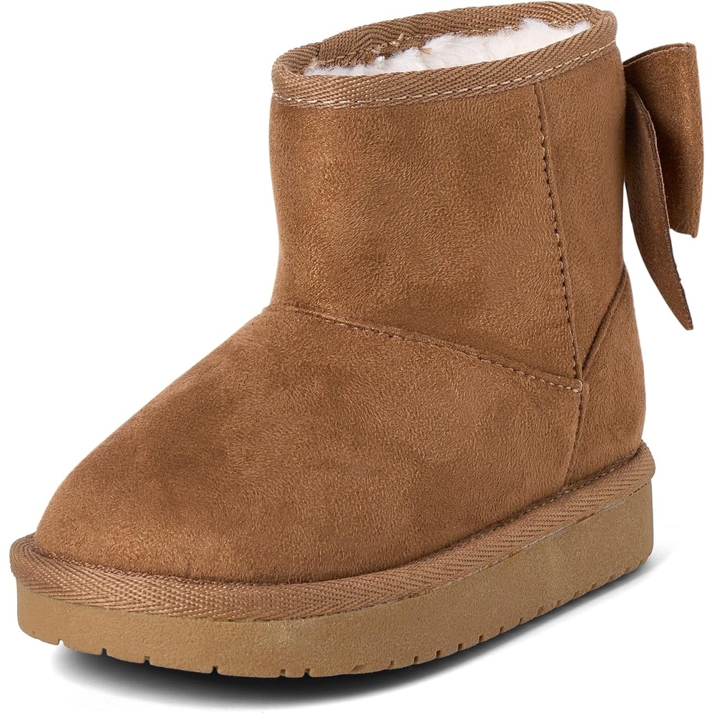image:imageThe Childrens Place Girls And Toddler Girls Pull on Teddy BootsTan