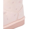 The Children’s Place Girls’ And Toddler Faux Fur Lined Pull on Boots(Lt Pink Bows)