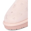The Children’s Place Girls’ And Toddler Faux Fur Lined Pull on Boots(Lt Pink Bows)