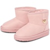 The Children’s Place Girls’ And Toddler Faux Fur Lined Pull on Boots(Pink)