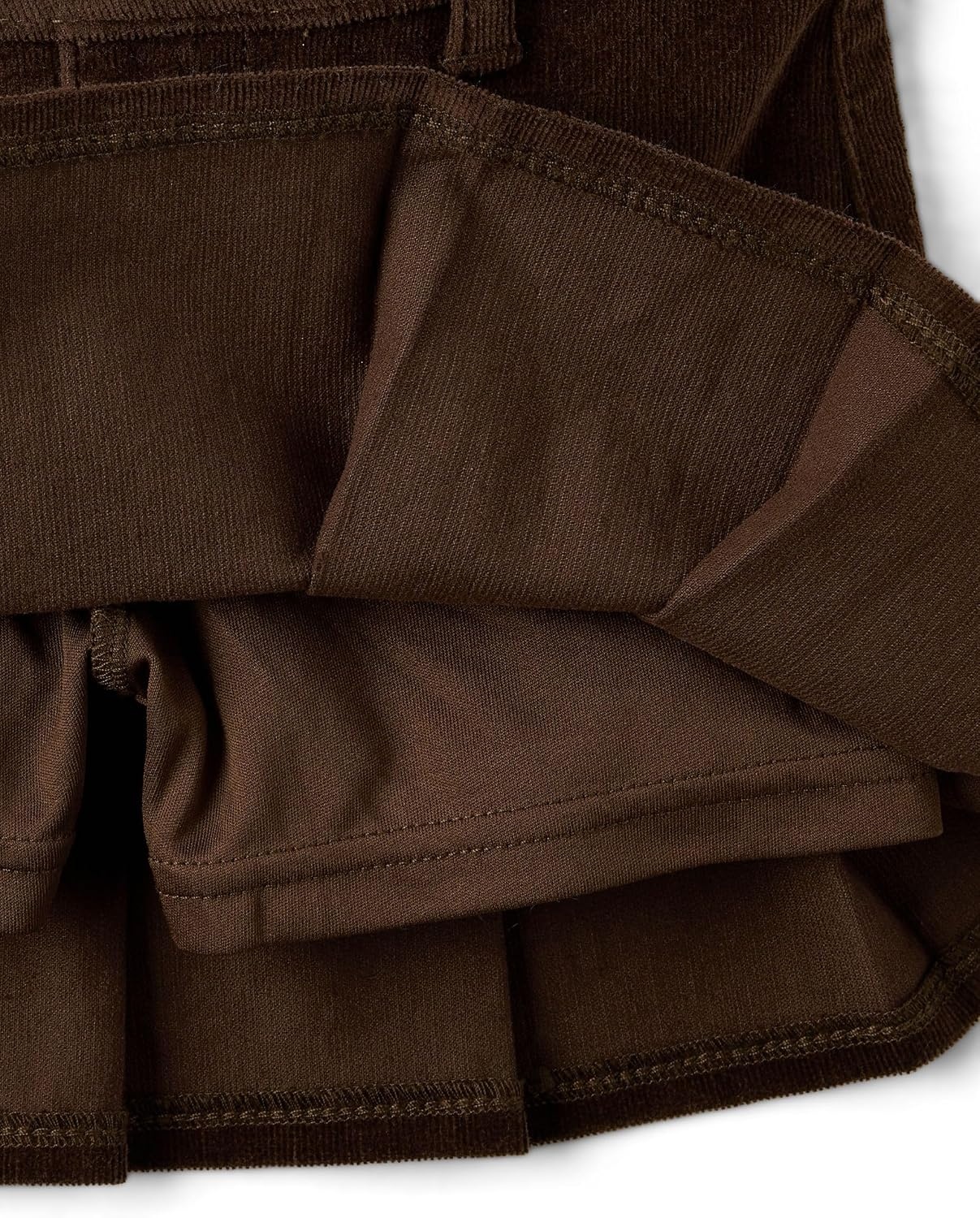 image:imageThe Childrens Place Girls Corduroy SkortsFudge Pleated