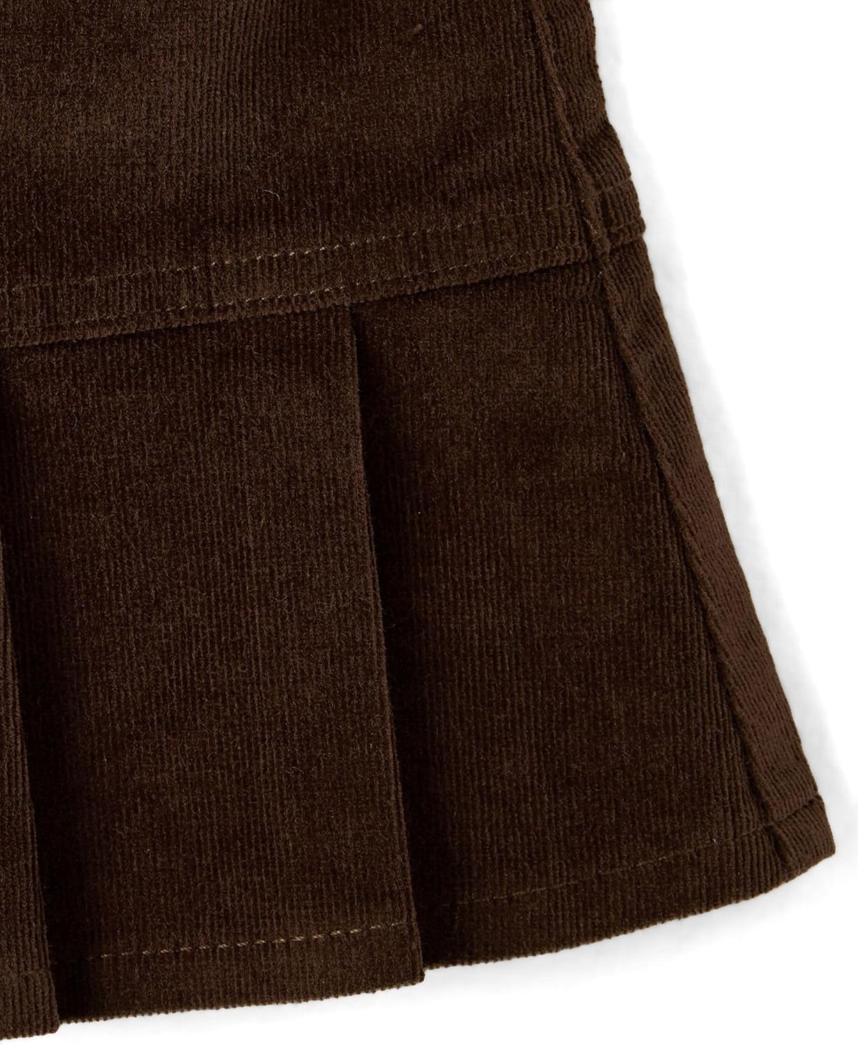 image:imageThe Childrens Place Girls Corduroy SkortsFudge Pleated
