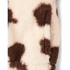 The Children’s Place Girls’ Long Sleeve Print Sherpa Zip Front(Frappe Cow)