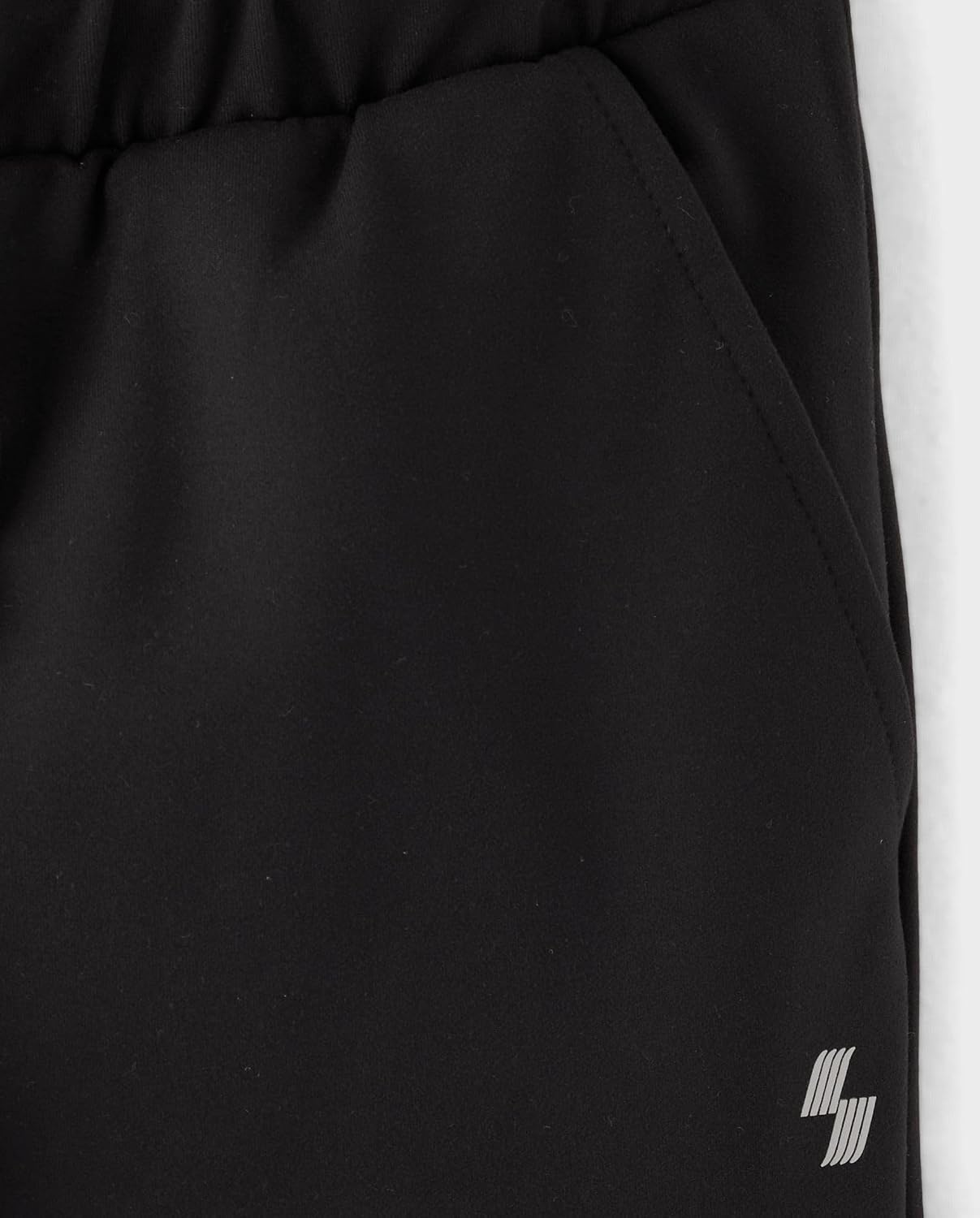 image:imageThe Childrens Place Boys Soft Tech Pull on Jogger PantsBlackBlack