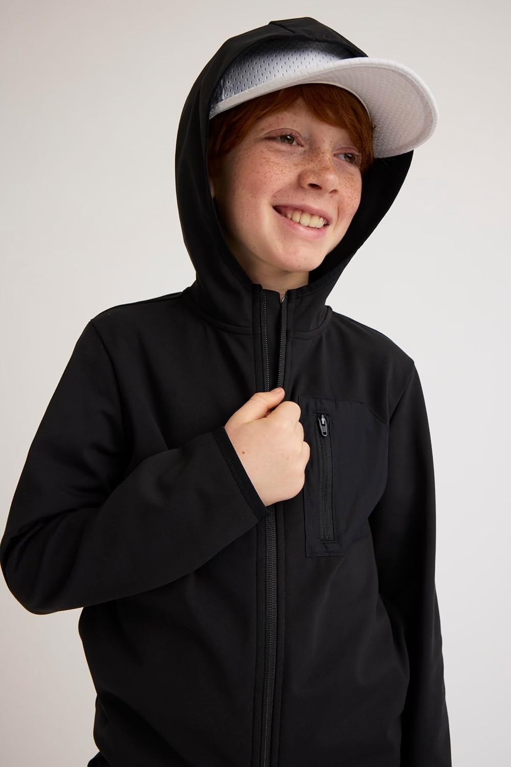 image:imageThe Childrens Place Boys Soft Tech Pull on Jogger PantsOnyx