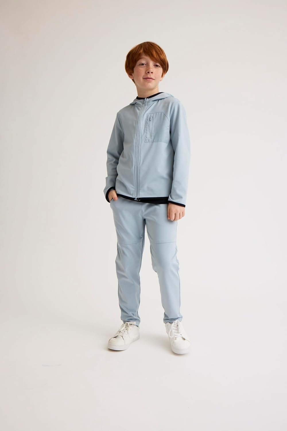 image:imageThe Childrens Place Boys Soft Tech Pull on Jogger PantsSmokey Blue