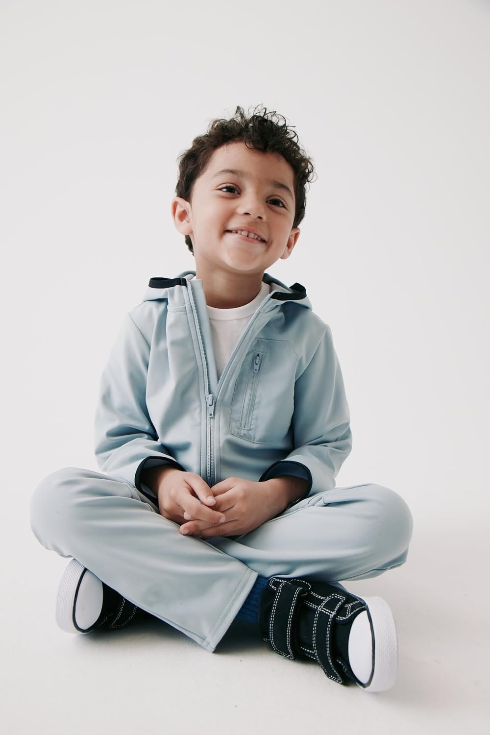 image:imageThe Childrens Place Boys Soft Tech Pull on Jogger PantsSmokey Blue