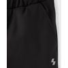 The Children’s Place Boys’ Soft Tech Pull on Jogger Pants(Black/Black)