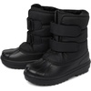 The Children’s Place Boys’ Faux Fur Trim Snow Boots(Black)