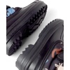 The Children’s Place Boys’ Faux Fur Trim Winter Snow Boots(Black Dinos)