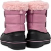 The Children’s Place Boys’ Faux Fur Trim Winter Snow Boots(Purple Thistle)