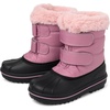 The Children’s Place Boys’ Faux Fur Trim Winter Snow Boots(Purple Thistle)