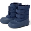 The Children’s Place Boys’ Faux Fur Trim Winter Snow Boots(Tidal)