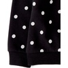 The Children’s Place Baby Girls’ And Toddler Active Long Sleeve Premium Fleece Sweatshirt and Pants, 2-piece Outfit Set(Black Polka Dots)