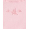 The Children’s Place Baby Girls’ And Toddler Active Long Sleeve Premium Fleece Sweatshirt and Pants, 2-piece Outfit Set(Rose Mist Crochet)