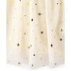 The Children’s Place Baby Girls’ Heart Mesh Tutu Dress(Ivory Sparkle)