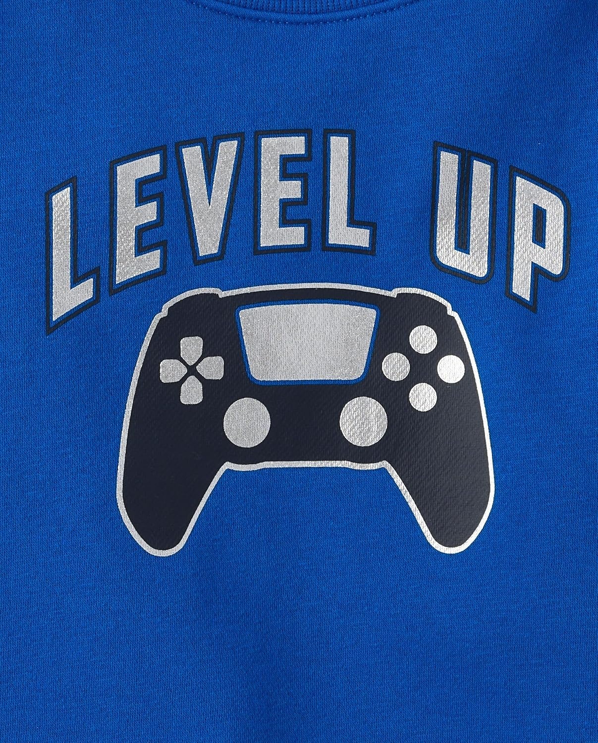 image:imageThe Childrens Place Boys Long Sleeve Crew Neck Pullover SweatshirtLevel Up