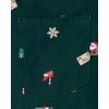 The Children’s Place Boys’ Long Sleeve Button Down Shirts(Festive Green)
