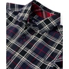 The Children’s Place Boys’ Long Sleeve Button Down Shirts(Tidal Plaid)