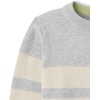 The Children’s Place Boys’ Long Sleeve Crew Neck Pullover Sweater(Heather Mist)