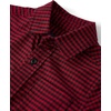 The Children’s Place,Boys,Long Sleeve Oxford Button Down Shirt,Red Ochre Checkered,XX-Large