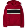The Children’s Place,Boys,Active Long Sleeve Hooded Sweatshirt,Red Ochre,XX-Large