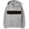 The Children’s Place,Boys,Active Long Sleeve Hooded Sweatshirt,Weathered Steel,Medium