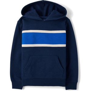 The Children’s Place,Boys,Active Long Sleeve Hooded Sweatshirt,Tidal,Medium