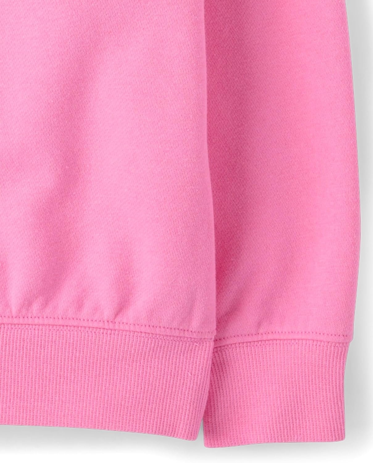 image:imageThe Childrens Place Girls Active Long Sleeve Hooded SweatshirtPink Heart