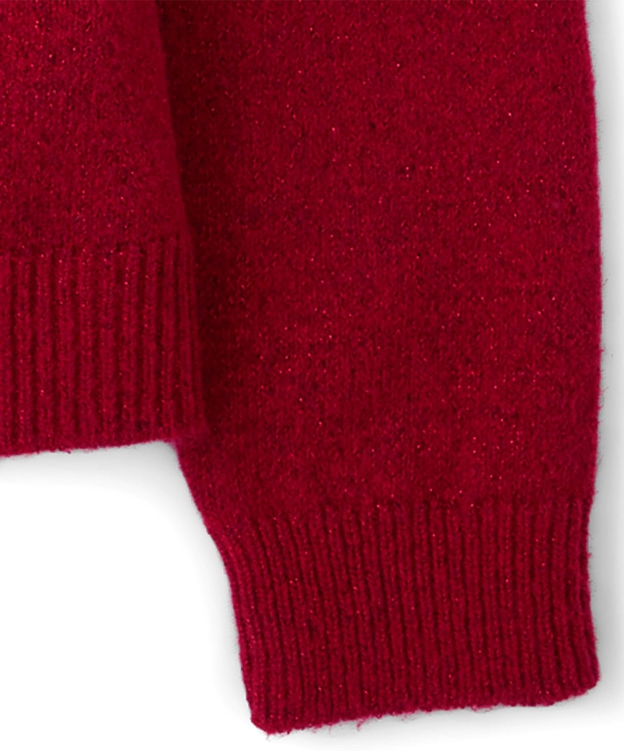 image:imageThe Childrens Place Girls Long Sleeve Crew Neck Pullover SweaterRed Ochre Bows