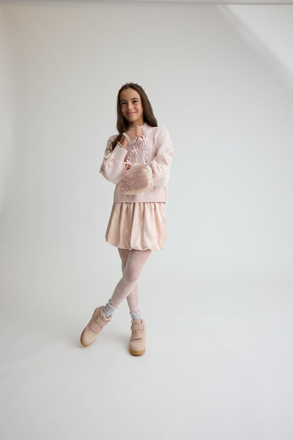 image:imageThe Childrens Place Girls Pull on Dressy SkirtsFading Rose Bubble