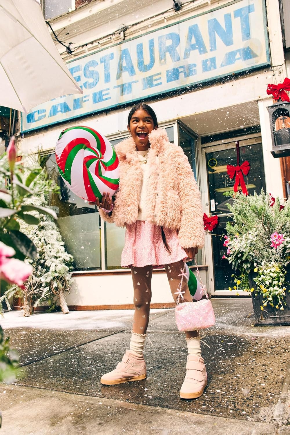 image:imageThe Childrens Place Girls Pull on Dressy SkirtsPink Sequin