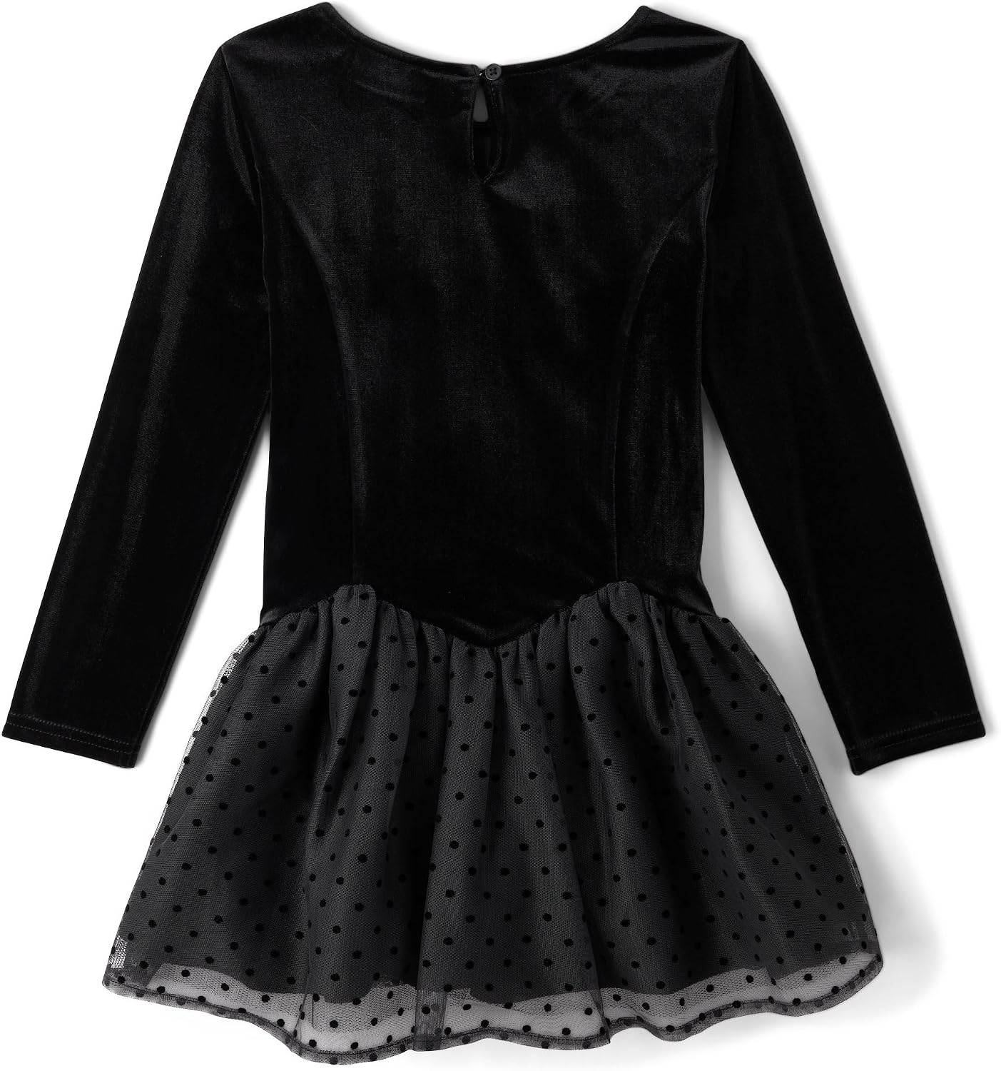 image:imageThe Childrens Place Girls Tutu Dress Long SleeveBlack Tutu