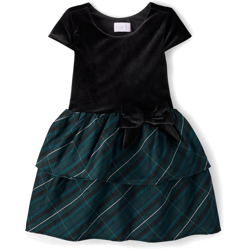 image:imageThe Childrens PlaceGirlsDressy Dress SleevelessBalt GreenXSmall