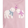 The Children’s Place Baby Girls’ and Toddler Assorted Long Sleeve Knit Shirt(Polar Bear)