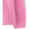 The Children’s Place Baby Girls’ and Toddler Long Sleeve Crew Neck Pullover Sweater(Pink Heart)