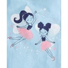 The Children’s Place Baby Girls’ and Toddler Unicorns,Butterflies,Trends Long Sleeve Graphic T-Shirts,3 Pack(Alaphabet/Fairies/Crown)