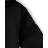 The Children’s Place Girls’ Active Long Sleeve Hooded Sweatshirt(Black Lace)